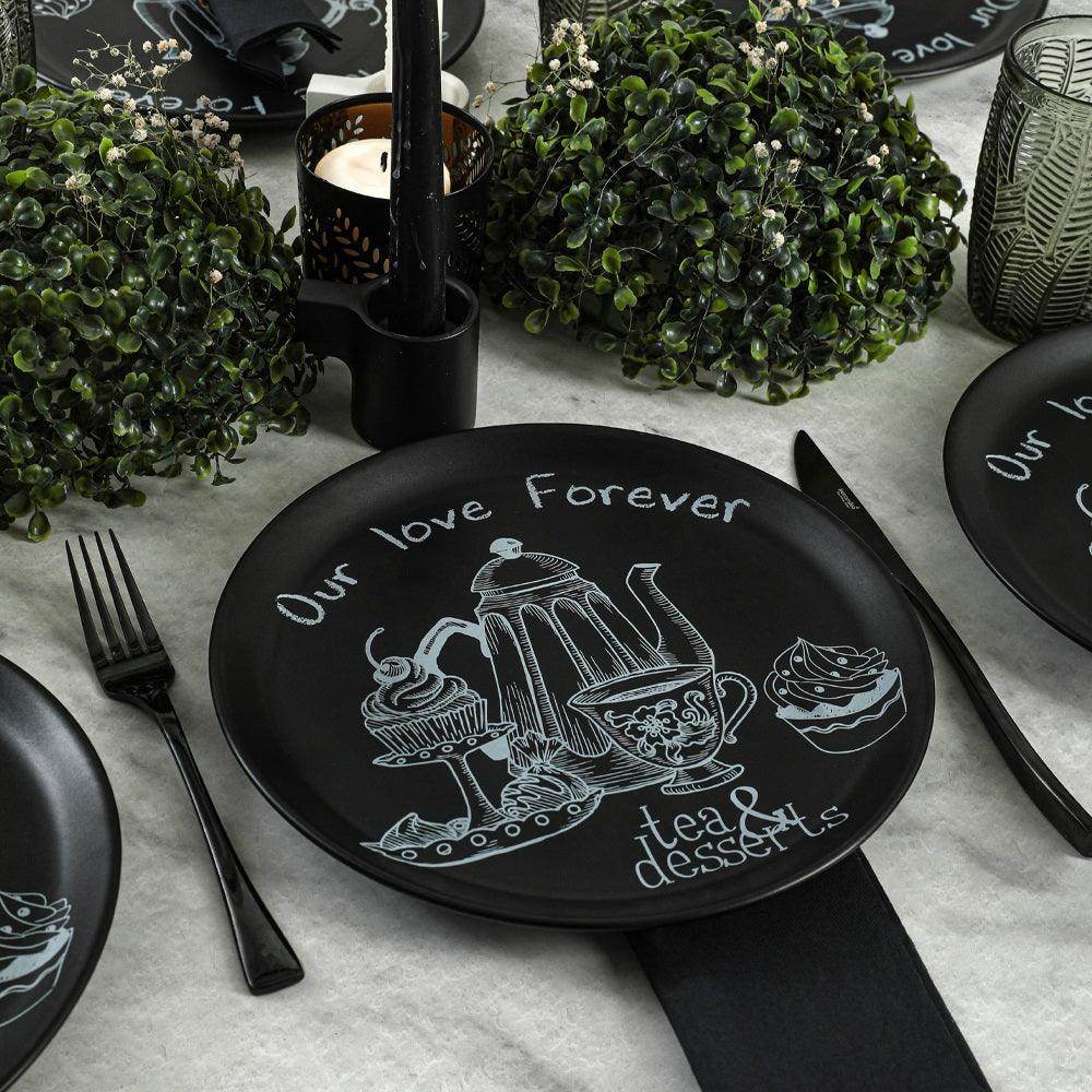 Keraart Tea & Deserts Hitit Servis Tabağı 25 Cm 6 Adet