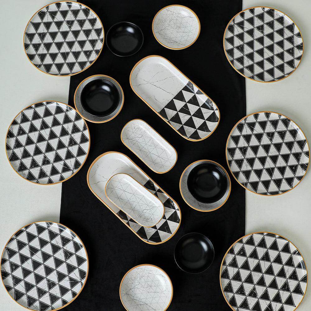 Keraart Trigon Kahvaltı Takımı 18 Parça 6 Kişilik 18765-67-69