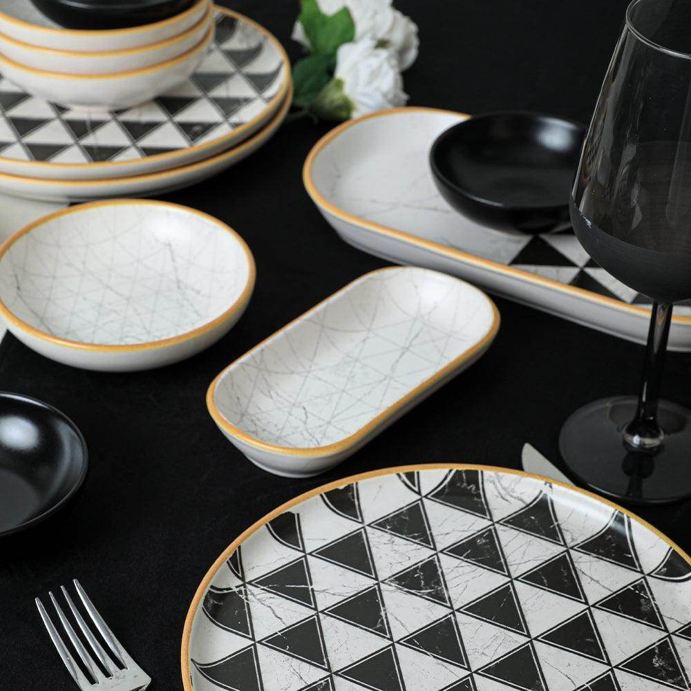 Keraart Trigon Kahvaltı Takımı 18 Parça 6 Kişilik 18765-67-69