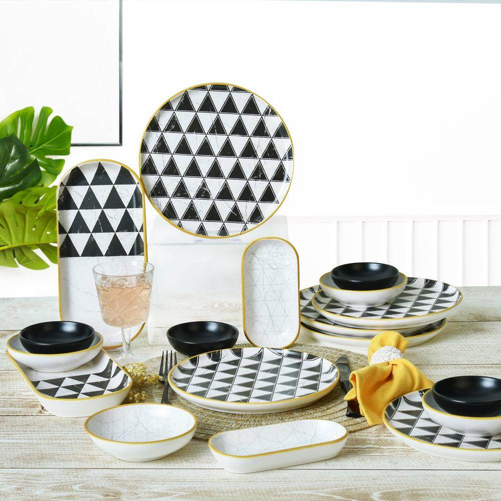 Keraart Trigon Kahvaltı Takımı 18 Parça 6 Kişilik 18765-67-69