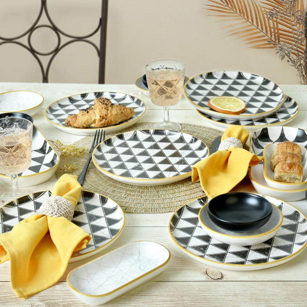 Keraart Trigon Kahvaltı Takımı 18 Parça 6 Kişilik 18765-67-69