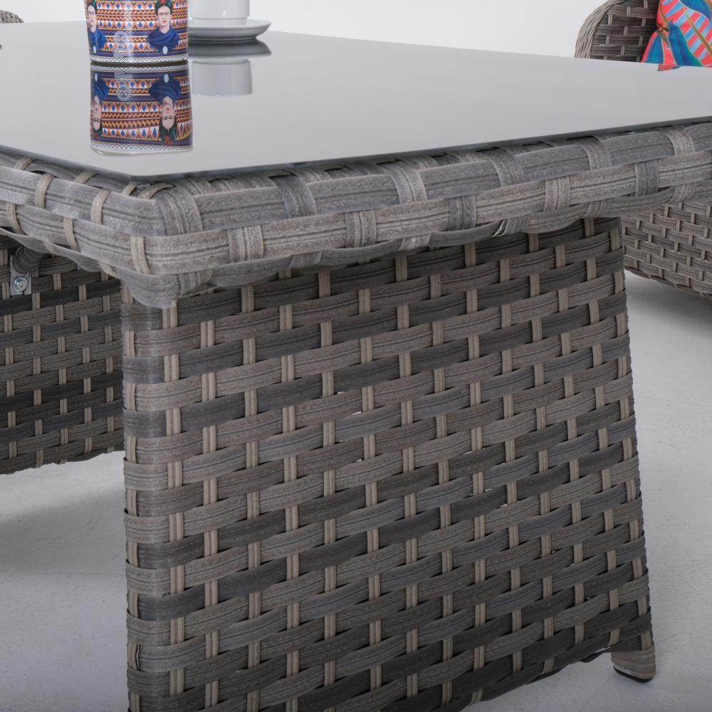 Velocity Üçlü Rattan Bahçe Oturma Grubu | Rehome