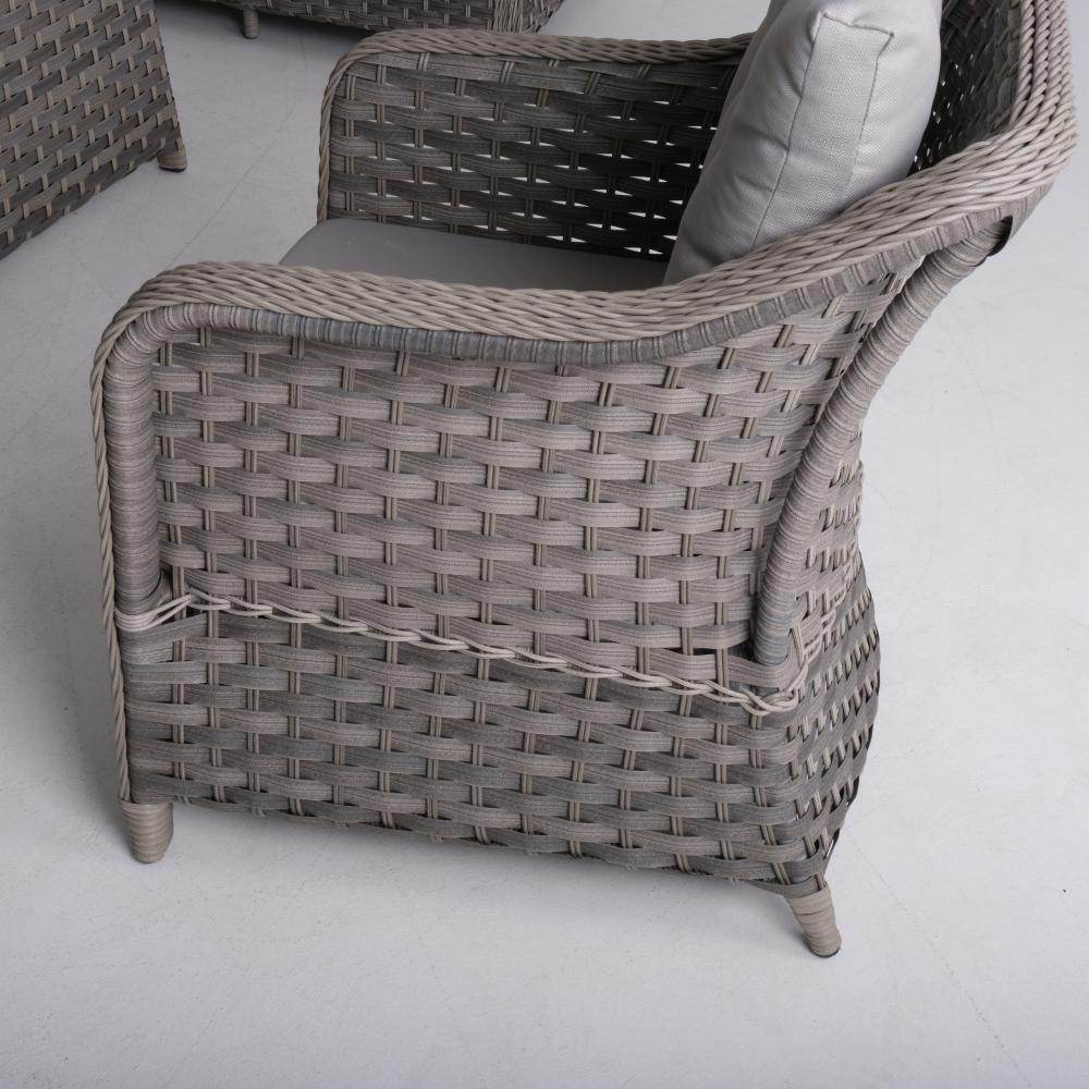 Velocity Üçlü Rattan Bahçe Oturma Grubu | Rehome