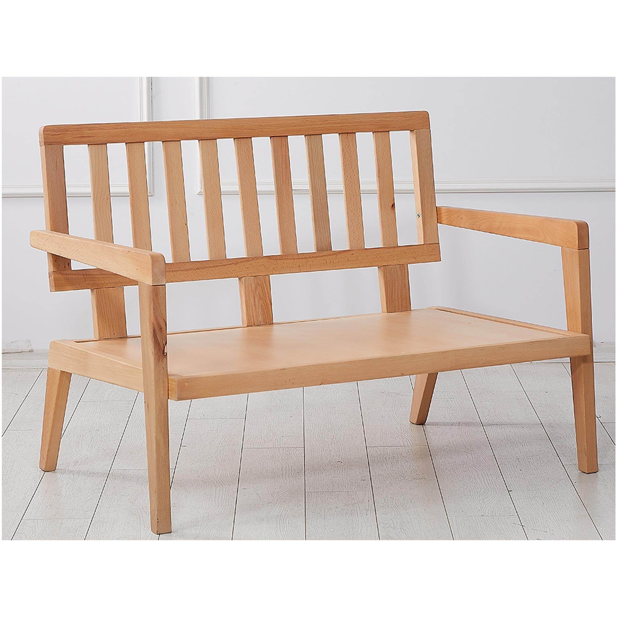 Vena Ahşap İkili Bahçe Koltuğu | Balkon Koltuğu | Rehome