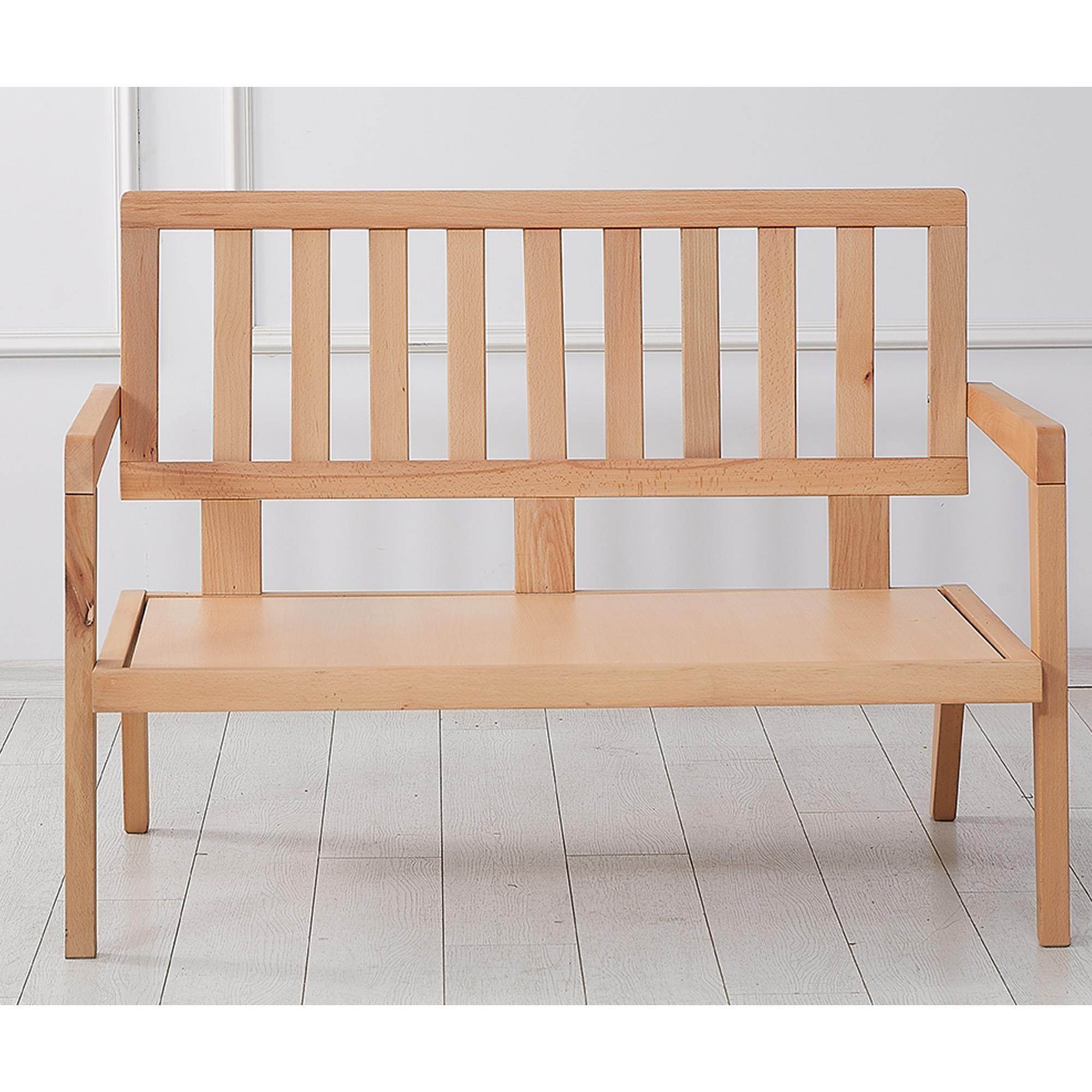 Vena Ahşap İkili Bahçe Koltuğu | Balkon Koltuğu | Rehome