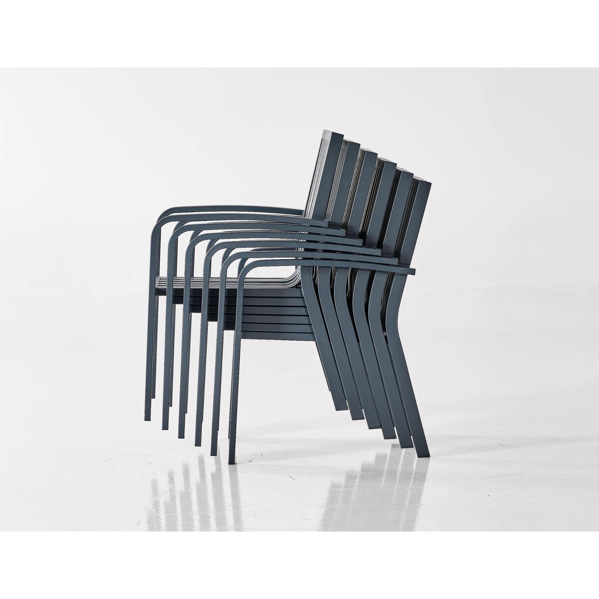 Venüs Alüminyum Minderli Bahçe Sandalyesi