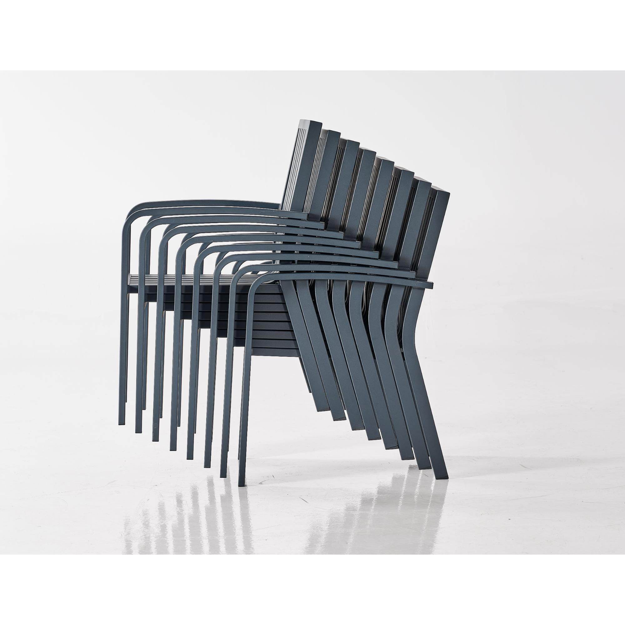 Venüs Sekiz Kişilik Alüminyum Bahçe Masa Takımı