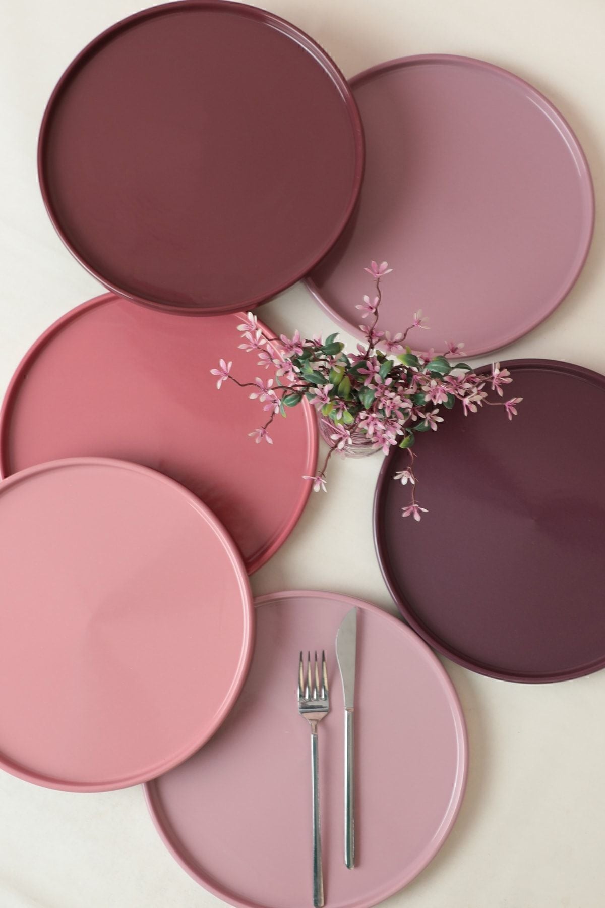 Vio Degrade Stackable Servis Tabağı 27 Cm 6 Adet 451/572