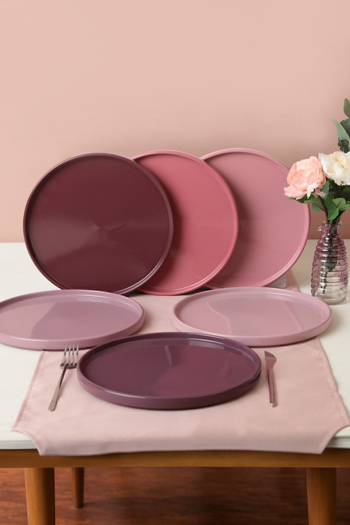 Vio Degrade Stackable Servis Tabağı 27 Cm 6 Adet 451/572