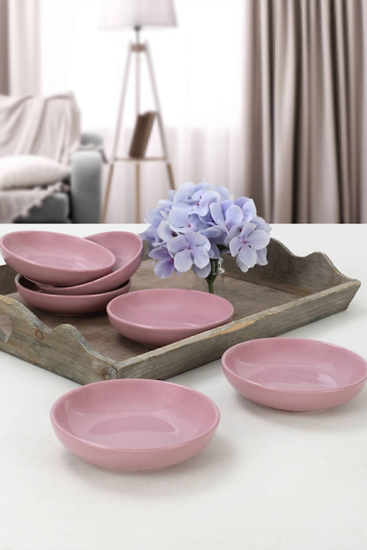 Violet Halka Çerezlik/Sosluk 13 Cm 6 Adet