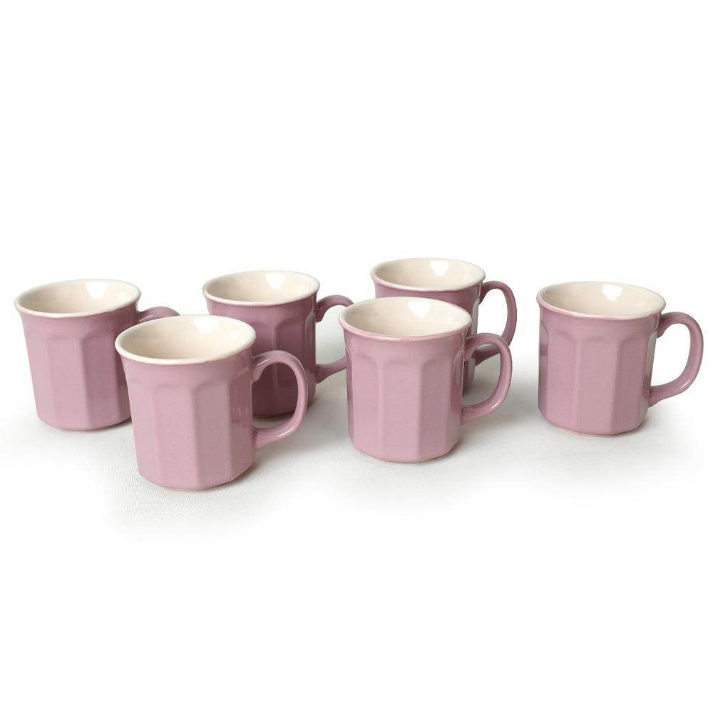 Violet/Krem Herakles Kupa 9 Cm 6 Adet 451/030