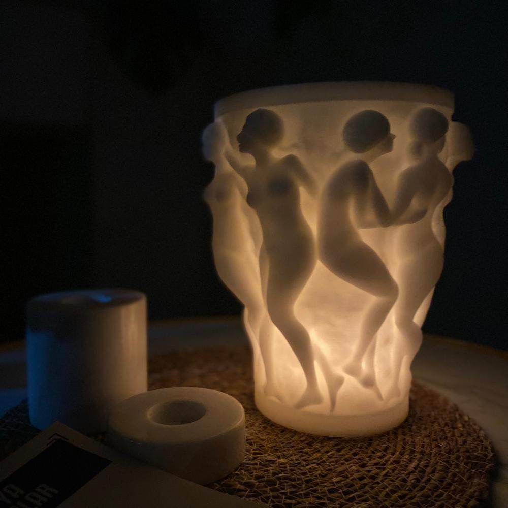 Woman Doğal El Yapımı Dekoratif Fener