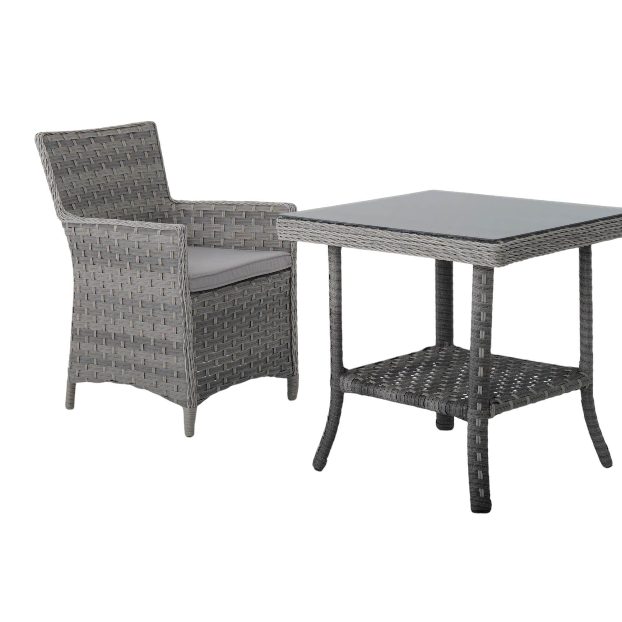 Zenit Dedikodu Balkon Bahçe Takımı | 1+1+ Sehpa | Rehome