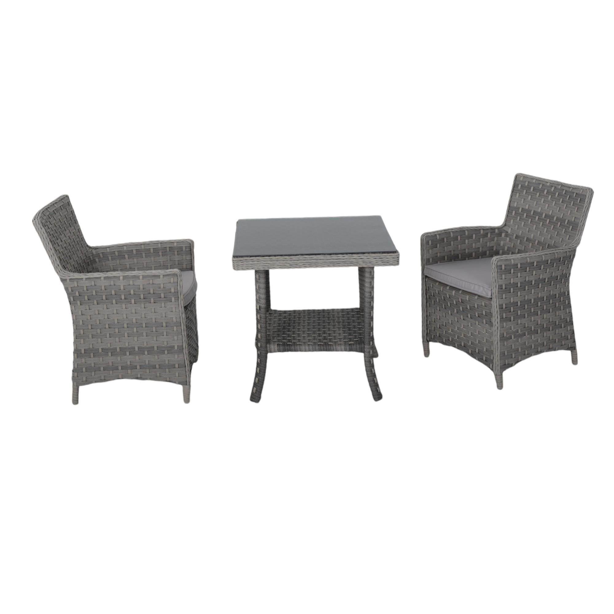 Zenit Dedikodu Balkon Bahçe Takımı | 1+1+ Sehpa | Rehome