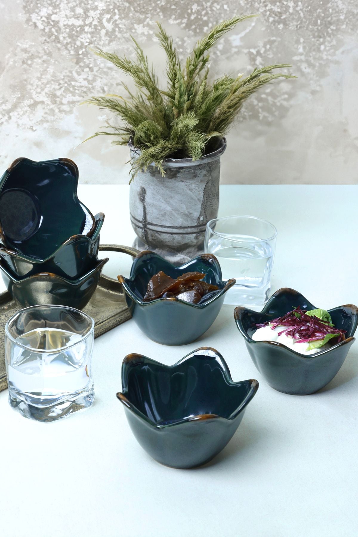 Zümrüt Zambak Çerezlik 12 Cm 6 Adet