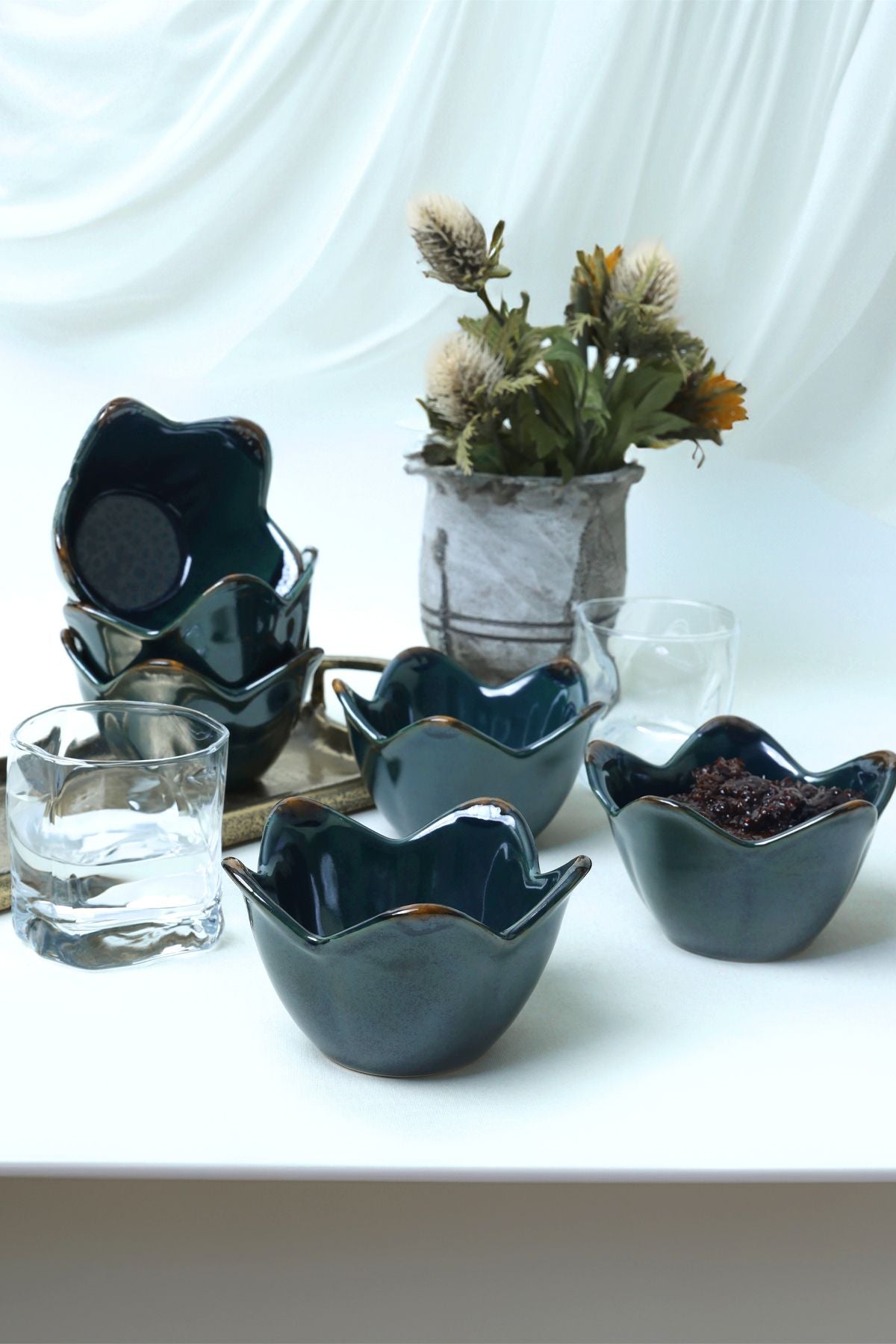 Zümrüt Zambak Çerezlik 12 Cm 6 Adet