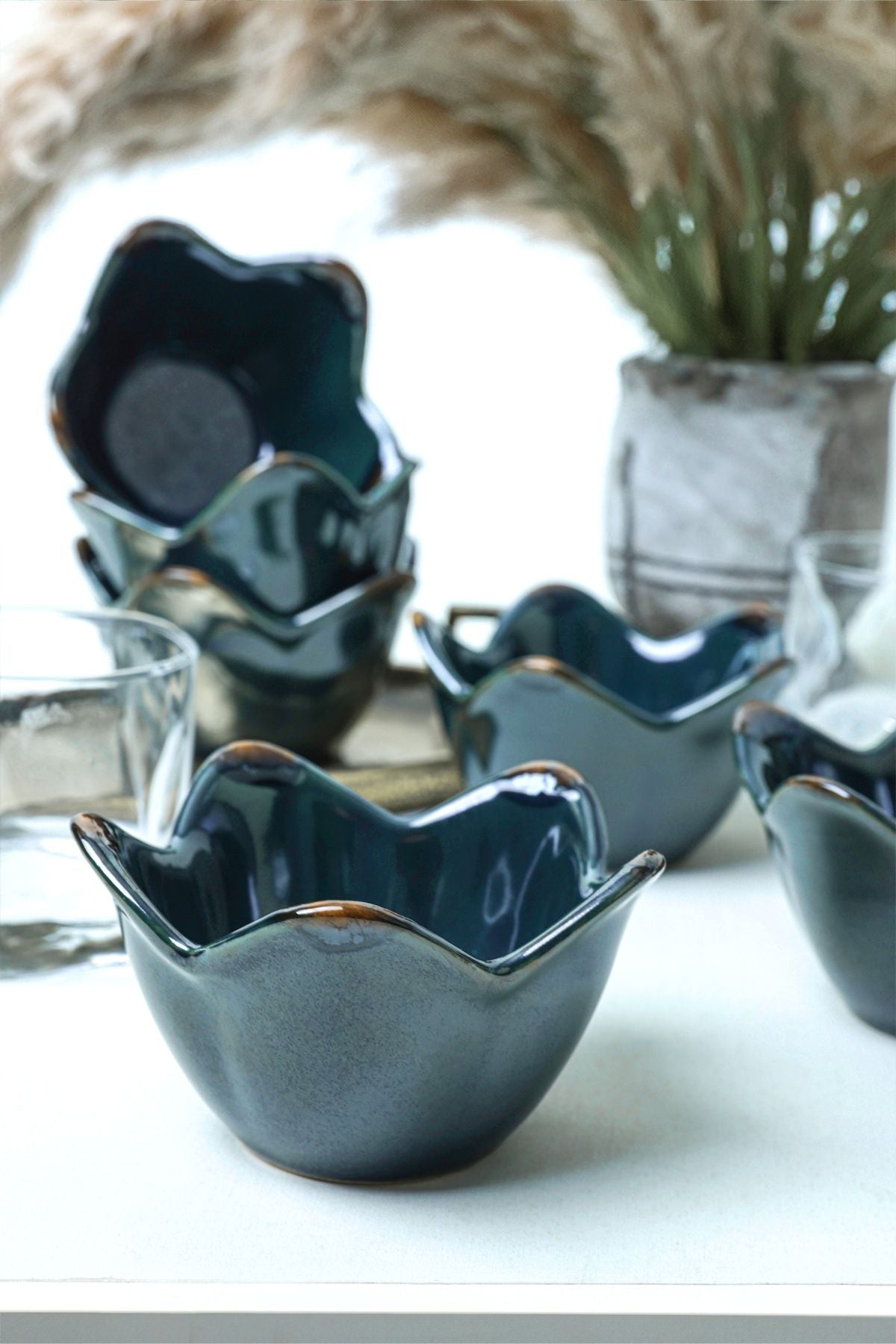 Zümrüt Zambak Çerezlik 12 Cm 6 Adet